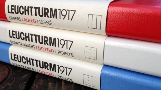 Celebrate the Queens Jubilee with Leuchtturm red, white and blue notebooks