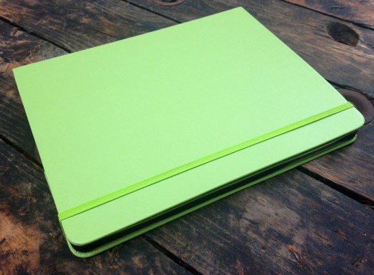 Green iPad case from LEUCHTTURM1917