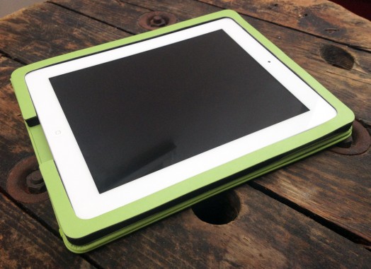 Green iPad case from LEUCHTTURM1917