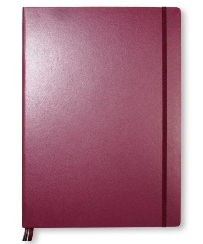 A4 Port Red Leuchtturm1917 weekly planner + notebook