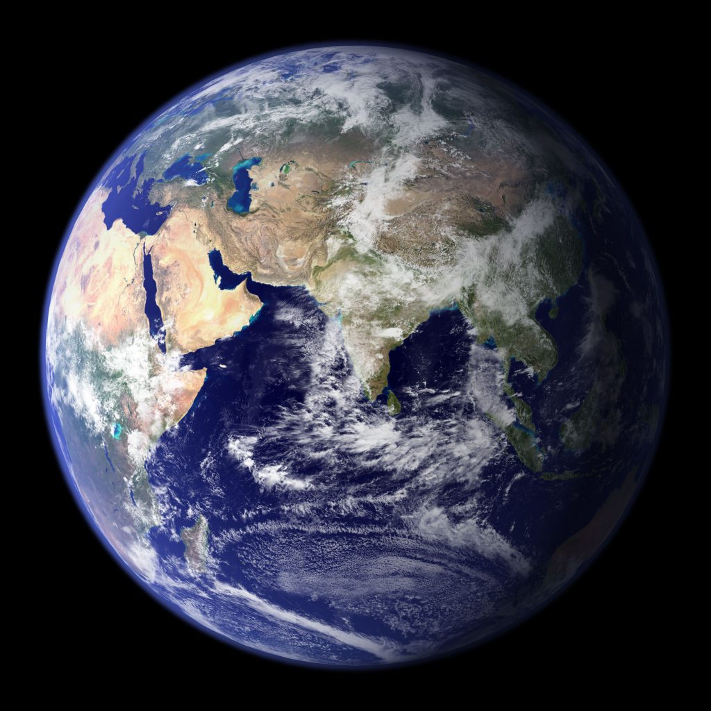 Friday Facts - Earth Eastern Hemisphere