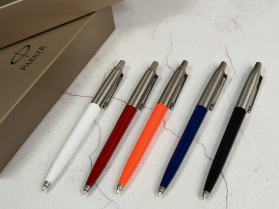 Recycled Parker jotter ballpoint pens - branded from Noted in Style