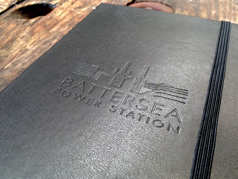 Battersea Power Station branded Moleskine notebook